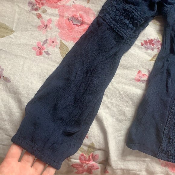 Hollister Long Sleeve Top in Navy - Picture 7 of 9